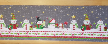 Snowmen Bordüre, 23 cm hoch